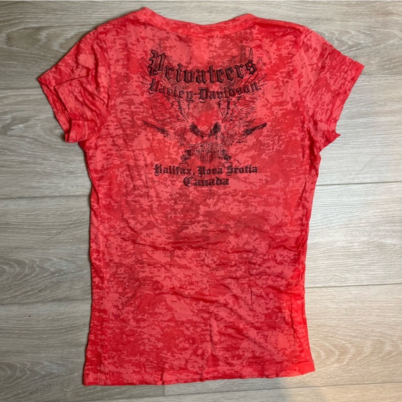 Harley-Davidson Red T-Shirt - Picture 8 of 9